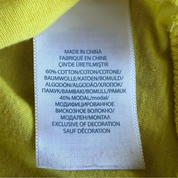 Ralph Lauren Double Ruffle Sleeveless Dress Toddler Size 18 Months Bright Yellow - Picture 6 of 6